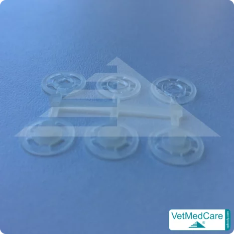 Druckknöpfe Set | transparent | VetMedCare®