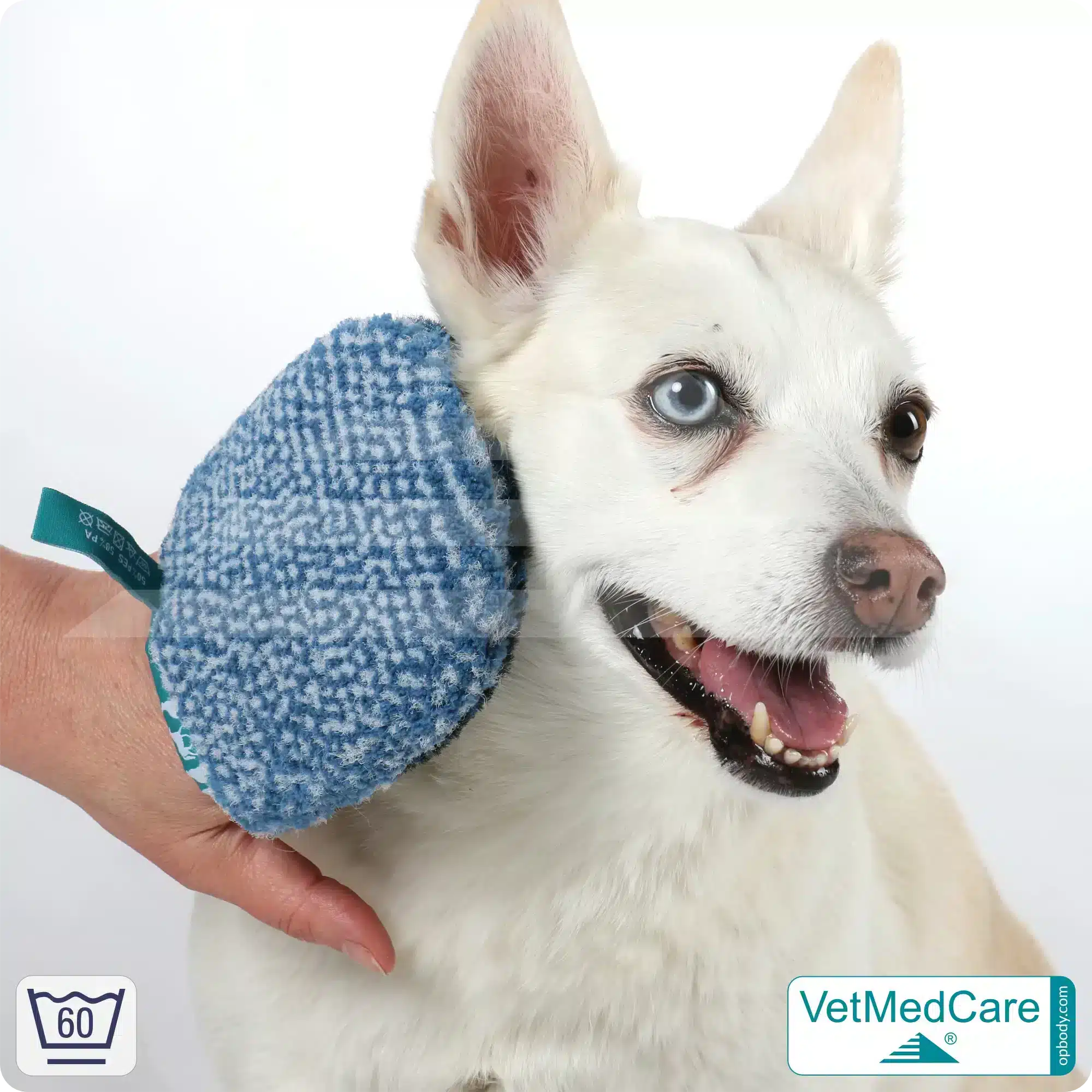 Fellpflegehandschuh & Hundebürste | Fellpflege von Hund, Katze, Pferd und kurzhaariger Kleintiere | Grooming Glove | VetMedCare® 4 Handschuh als Hundebürste zur Fellpflege von Hund, Katze, Pferd und kurzhaariger Kleintiere | Grooming Glove | VetMedCare®