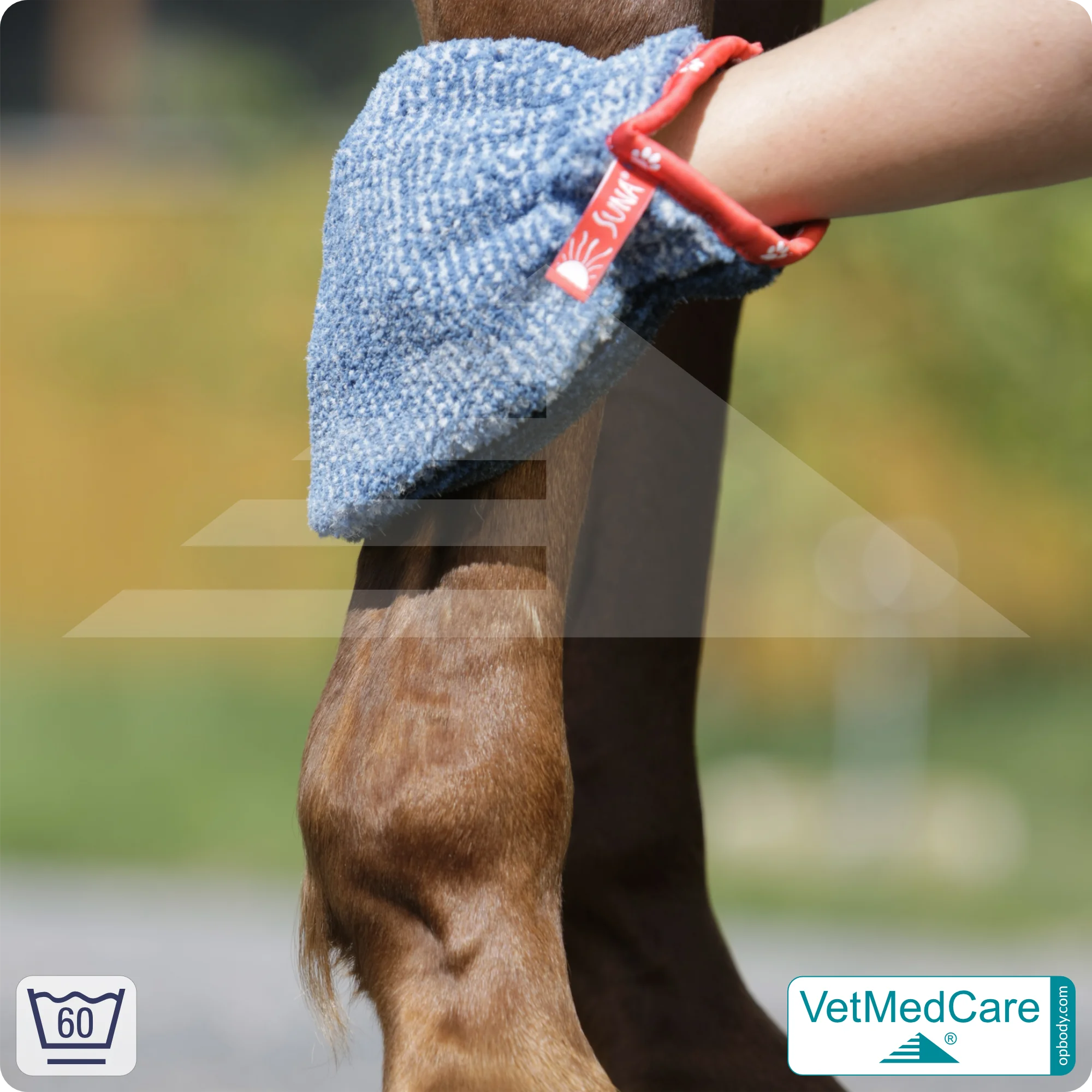 Fellpflegehandschuh & Hundebürste | Fellpflege von Hund, Katze, Pferd und kurzhaariger Kleintiere | Grooming Glove | VetMedCare® 8 Handschuh als Hundebürste zur Fellpflege von Hund, Katze, Pferd und kurzhaariger Kleintiere | Grooming Glove | VetMedCare®