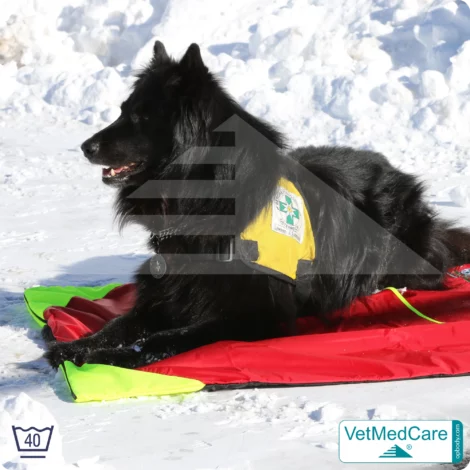 Hunde Safety Bag mit extrem isolierender, integrierter Hundedecke | wie ein Hundebett mit Schutz vor Wind, Kälte und Nässe | VetMedCare®