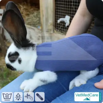 Safety Tubes DIY | wie Mullbinde, Verband und Pflaster in einem | Schutz Strümpfe für Haustiere wie Hamster, Hase und Kleintiere | VetMedCare®